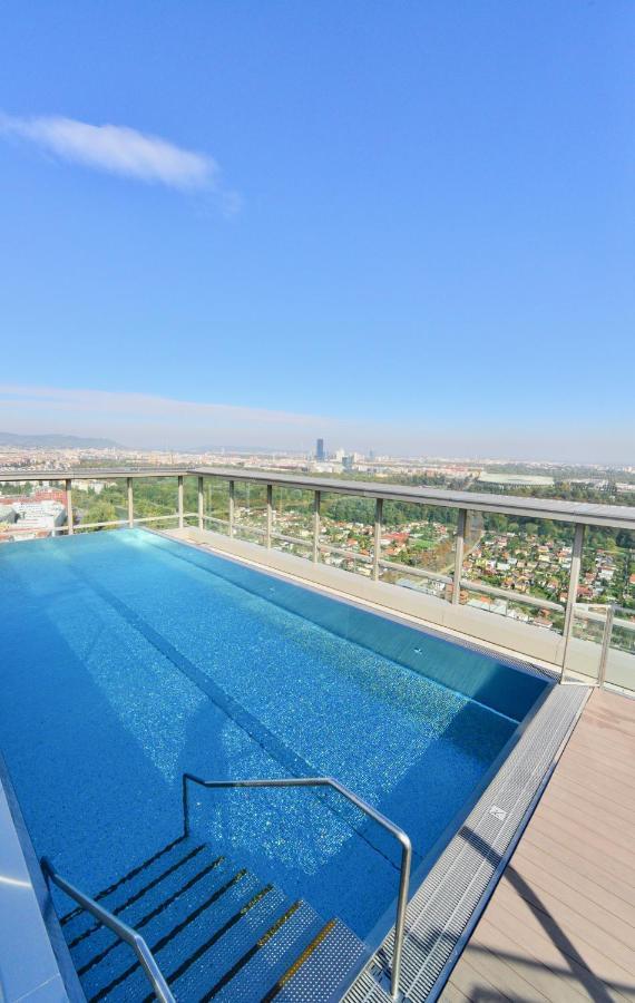 Brand-New, Close To Centre, Rooftop-Summer-Pool Wien Eksteriør bilde